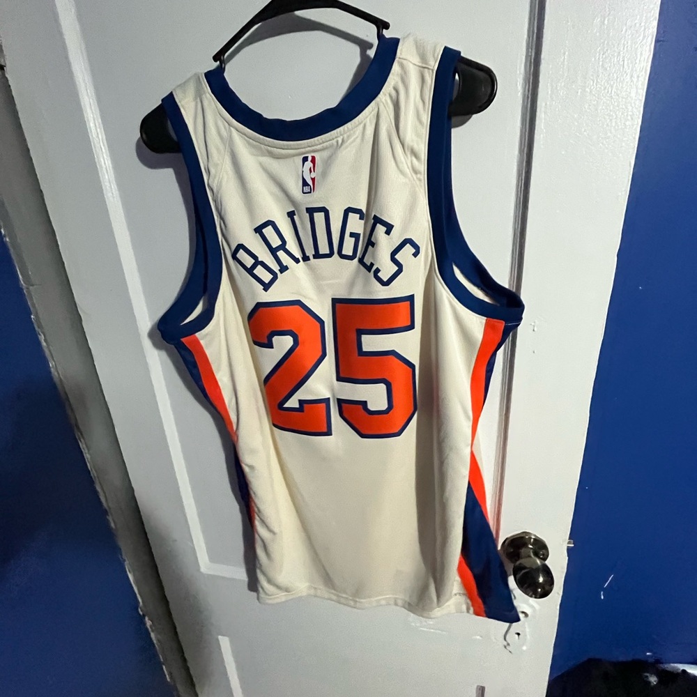Mikal bridges NY Knicks men’s Basketball Jersey
